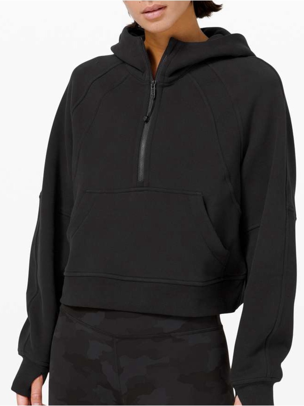 Lululemon Scuba Oversized 1/2 Zip Hoodie - Sz xs/s